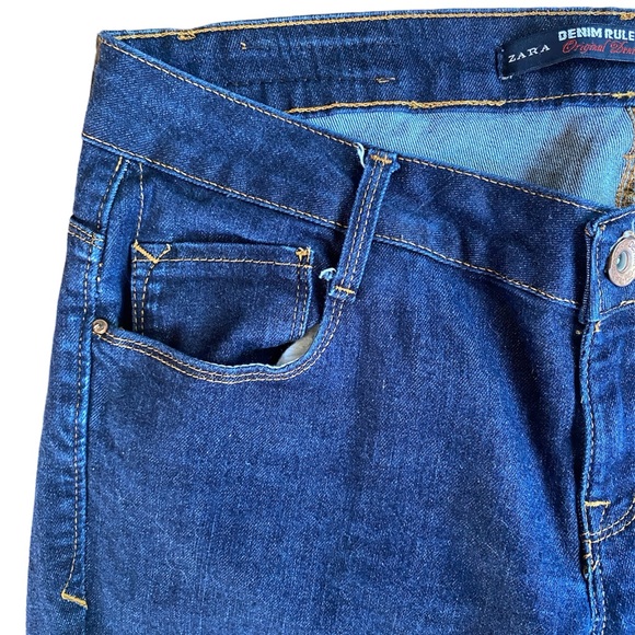 Zara Denim Rules by TRF Dark Wash Skinny Jeans - Picture 3 of 14